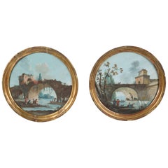 Pair of 18th Century Gouache