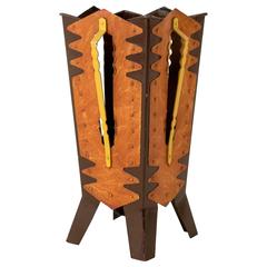 Rare Art Deco Amsterdam School Umbrella Stand in the Style of J. Van Zeeland 3