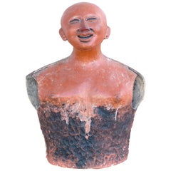 Jorge Marín Escultura de terracota del siglo XX, de influencia maya