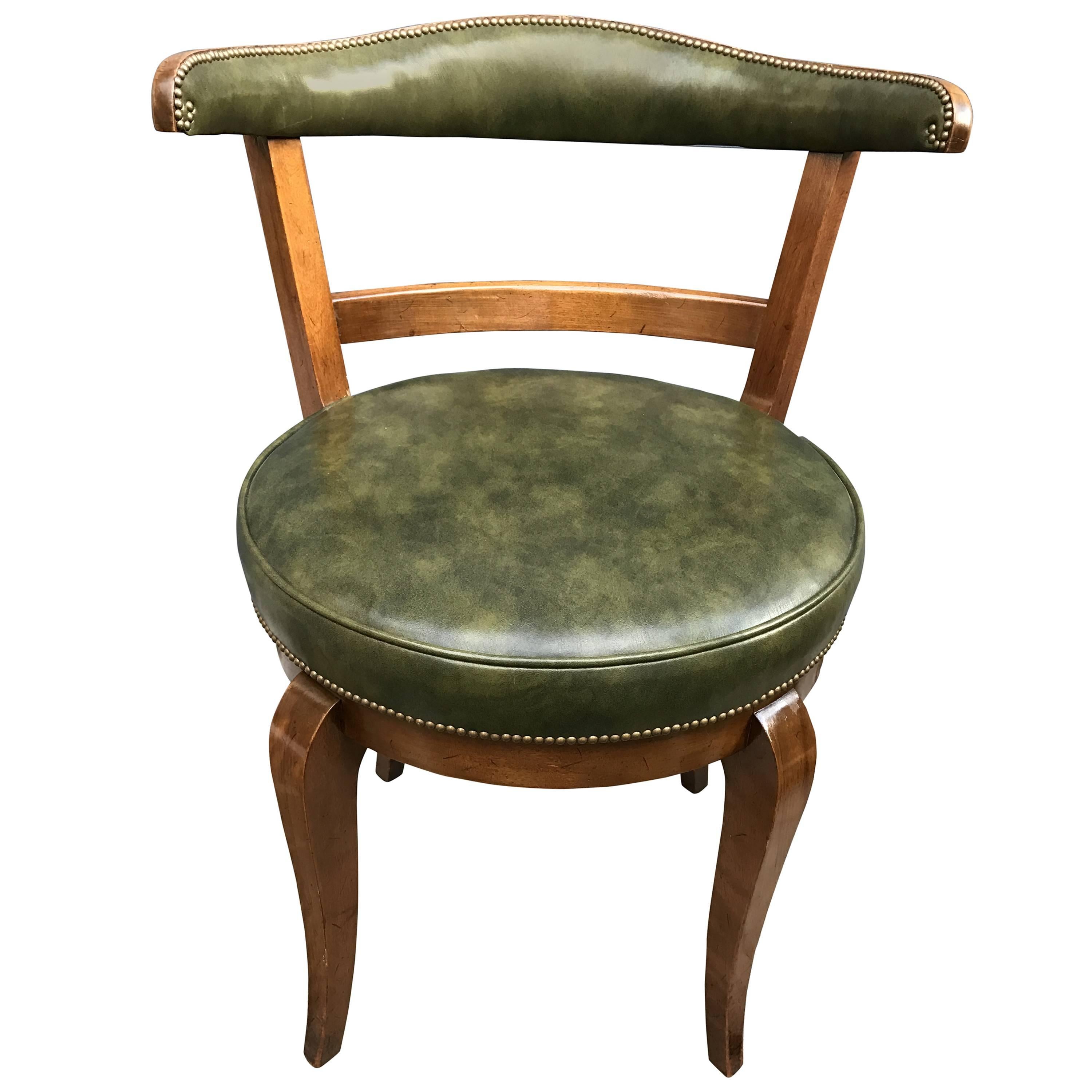 Mid-Century American Swivel Vanity or Desk Chair