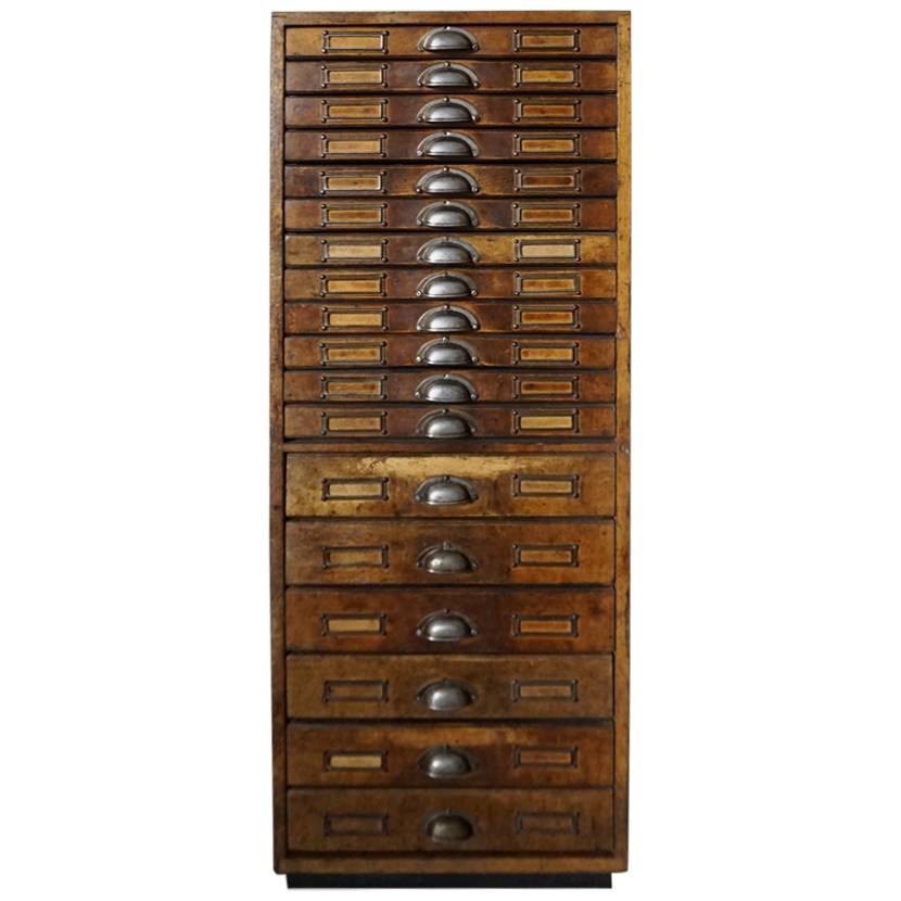 German Industrial Workshop Cabinet, 1950s