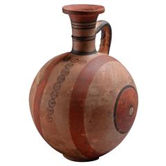 Ancienne poterie chypriote géométrique Oinochoe / Cruche:: 750 BC