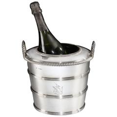 George III Silver Wine Cooler by William Bennett