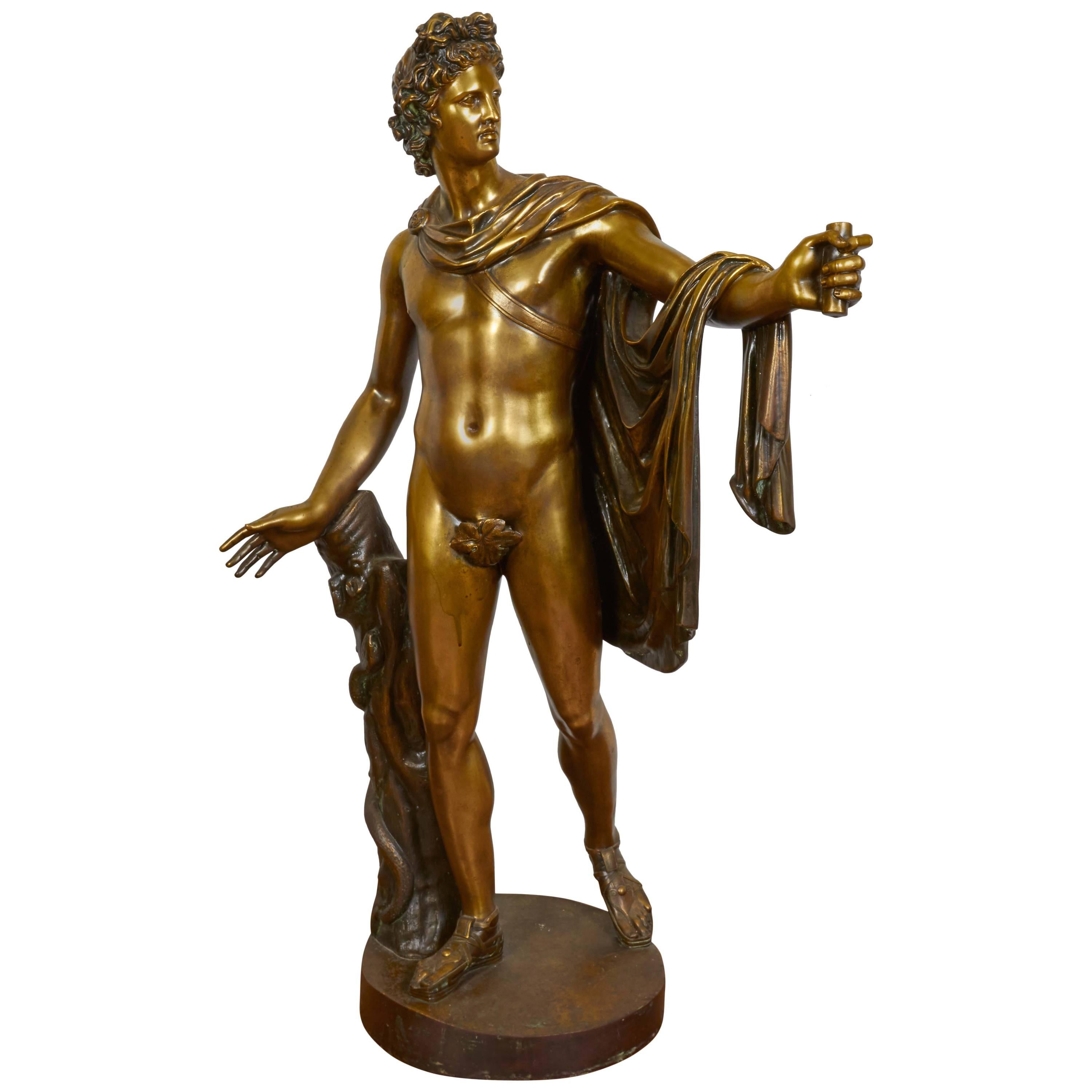 Bronze Statue of the Apollo Belvedere