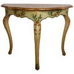 Italian Rococo Style Wall-Mounted Console 4