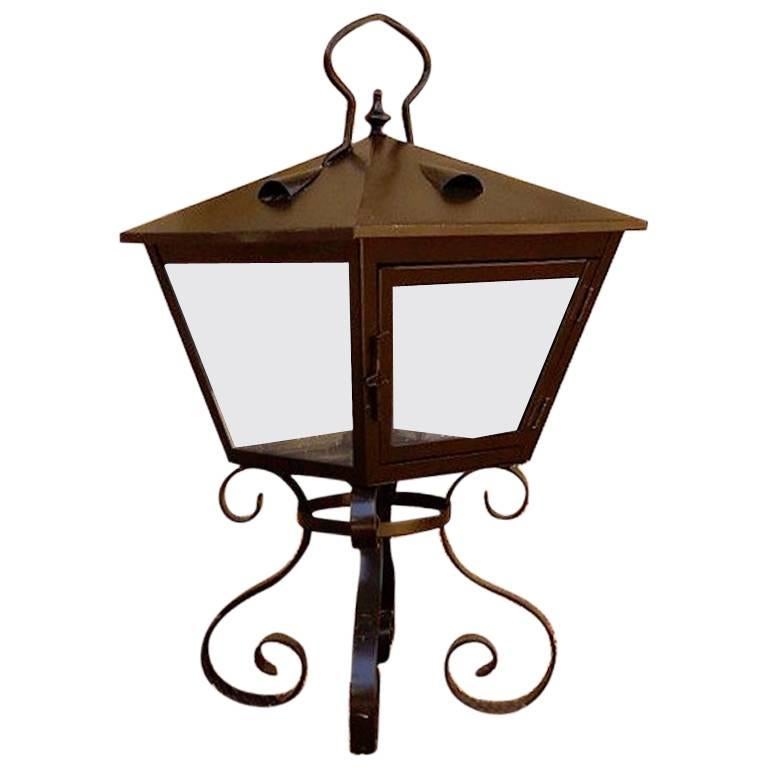 Stone Villa Landscape Lantern For Sale