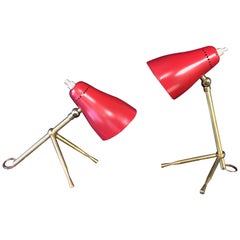 Pair of Ochetta Desk/Wall Lights by Giuseppe Ostuni for O-Luce