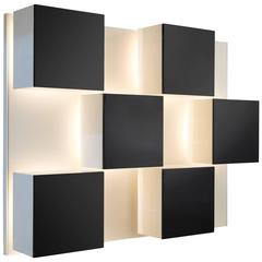 Roberto Monsani Illuminated Wall Unit for Acerbis