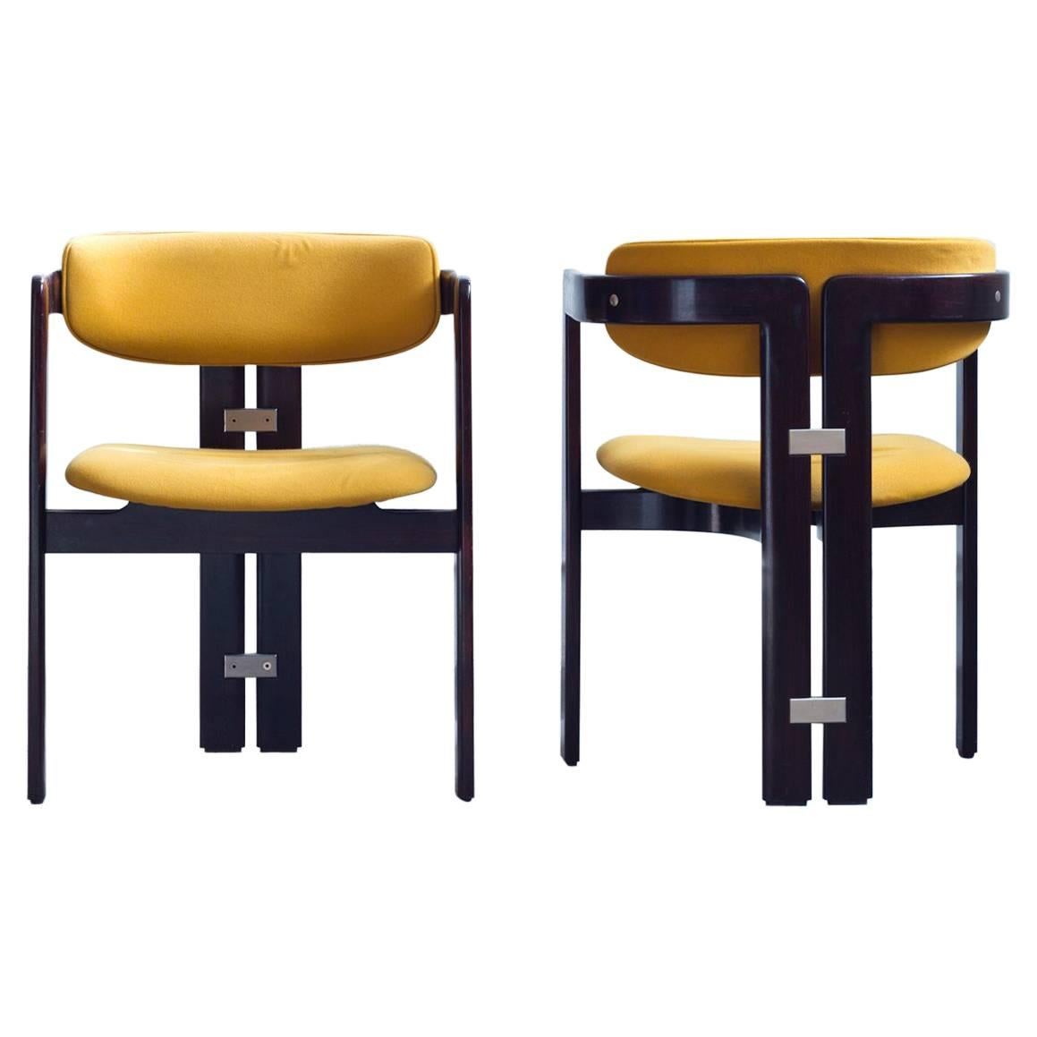 'Pamplona' chairs by Augusto Savini for Pozzi
