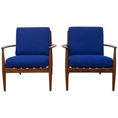 Grete Jalk Danish Teak Armchairs 5