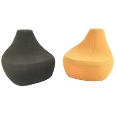 Pair of Vintage Polyurethane Chairs, 1970s 10