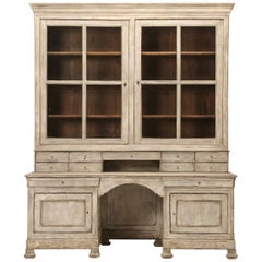 Antique French Bookcase and Desk