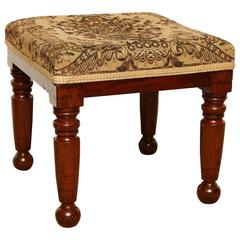 Mid-19th Century English, Mahogany Stool 8