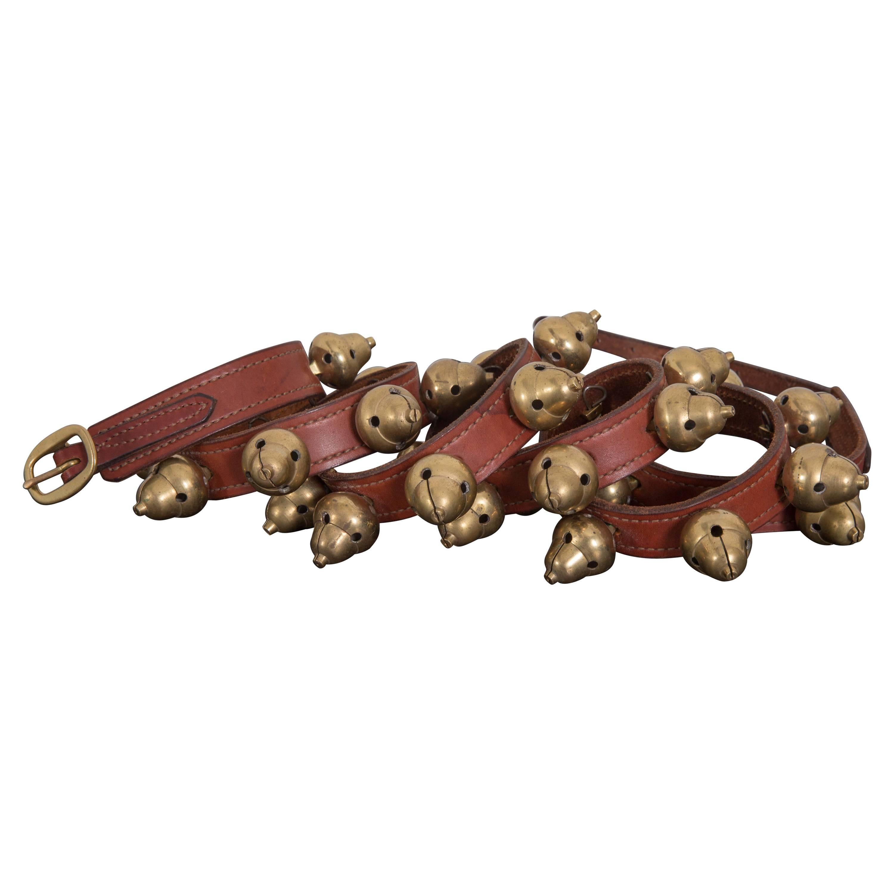 Brass Acorn Shaped Sleigh Bells