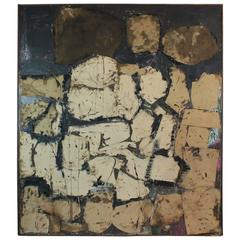 1962 Abstract Expressionist Mixed Media Oil on Canvas 8
