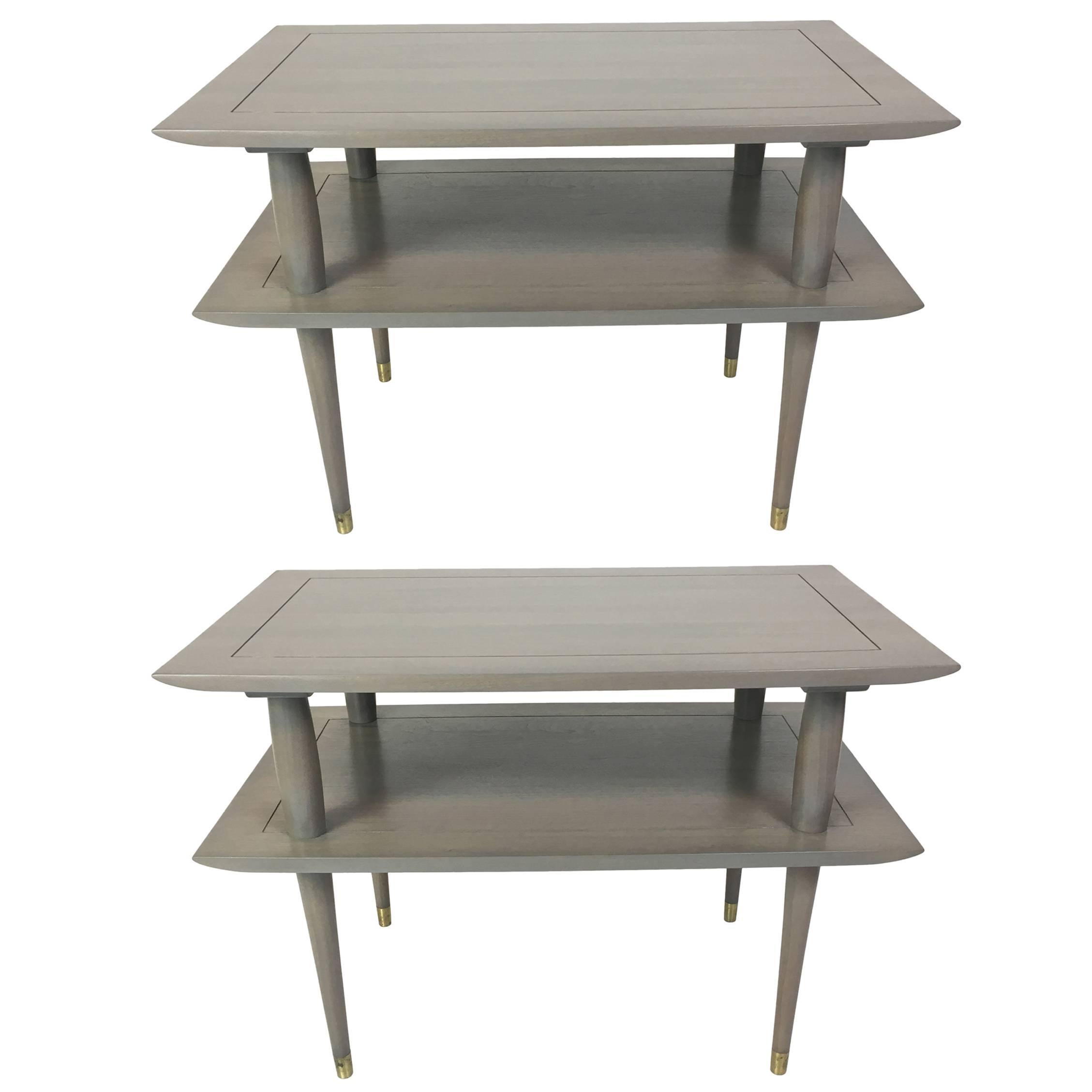 Pair of 1960s Mid-Century Modern Side Tables