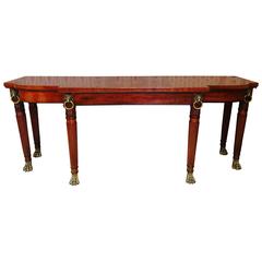 19th Century English William IV Mahogany Server