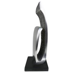 Abstract Aluminum Sculpture by James Myford