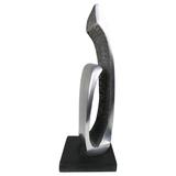 Abstract Aluminum Sculpture by James Myford