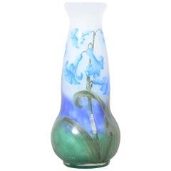 Glass Vase Daum Nancy, France, 1905-1910