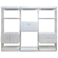 1980s Lucite Modular Bar Wall System Attributed to Pace Collection 5