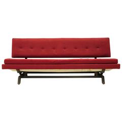 Italian Three-Seat Sofa Bed, 1960s