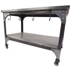 Industrial Metal Storage Cart 1