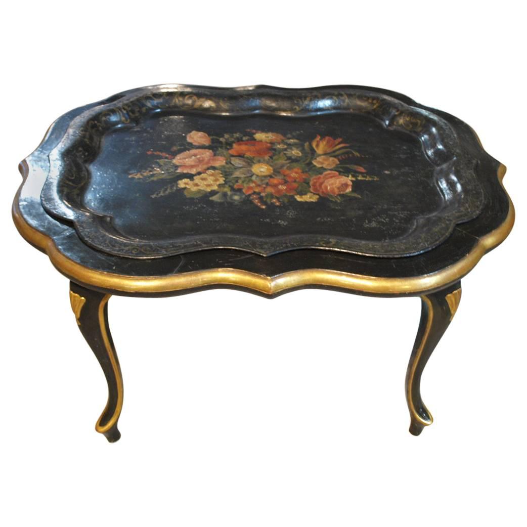 Charming Early 20th Century Chinoiserie Coffee Table For Sale