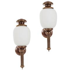 Pair of Carriage Lamps, circa 1900