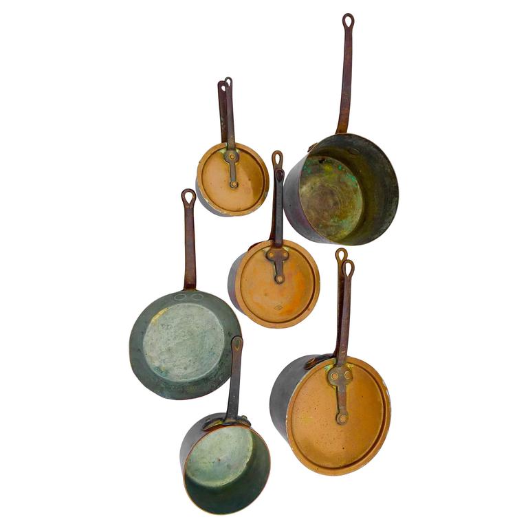 Rare Cornelius Vanderbilt II by L.F.D. and H., N.Y. Copper Pots at 1stdibs