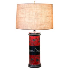 Bagni pour Raymor - Grande lampe en forme de jarre en poterie d'apothicaire italienne