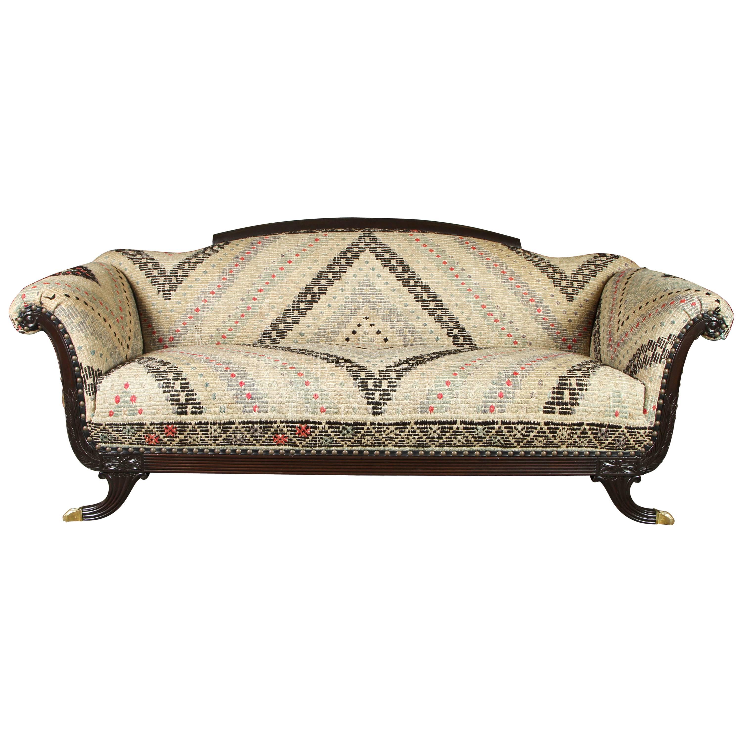 Duncan Phyfe Style Sofa, 1930s