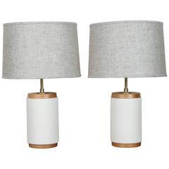 Pair of Porter Lamps by Stone and Sawyer 11