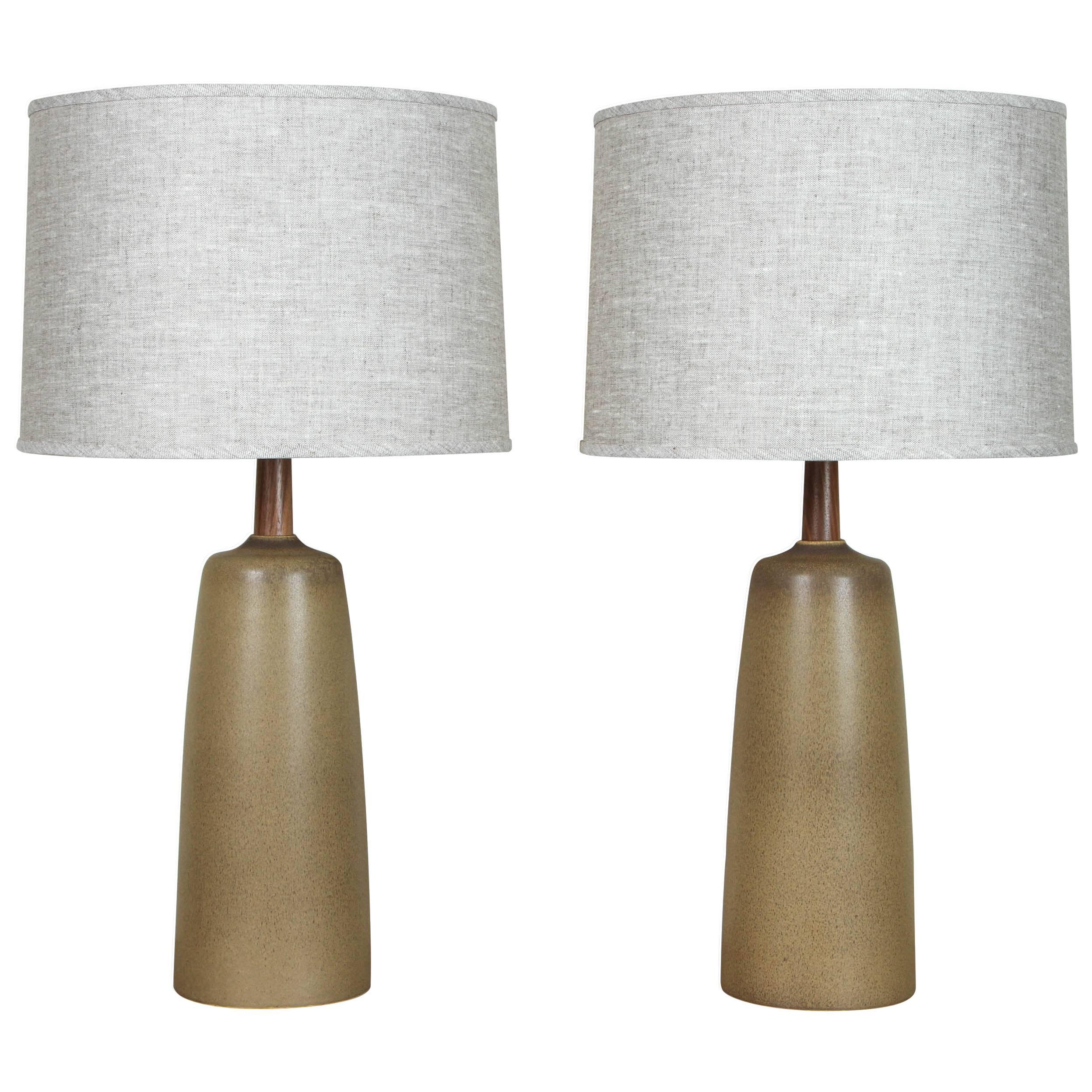Pair of Tor Lamps by Stone and Sawyer for Lawson-Fenning