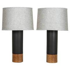 Pair of Tall Baxter Lamps by Stone and Sawyer