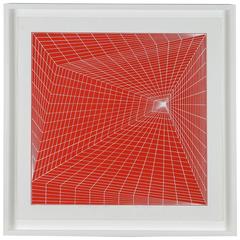 "Lineate III" Serigraph by Roy Ahlgren 14/100