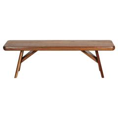 Merton Bench in Walnut by De Jong & Co 3