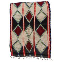 Vintage Moroccan Azilal Rug