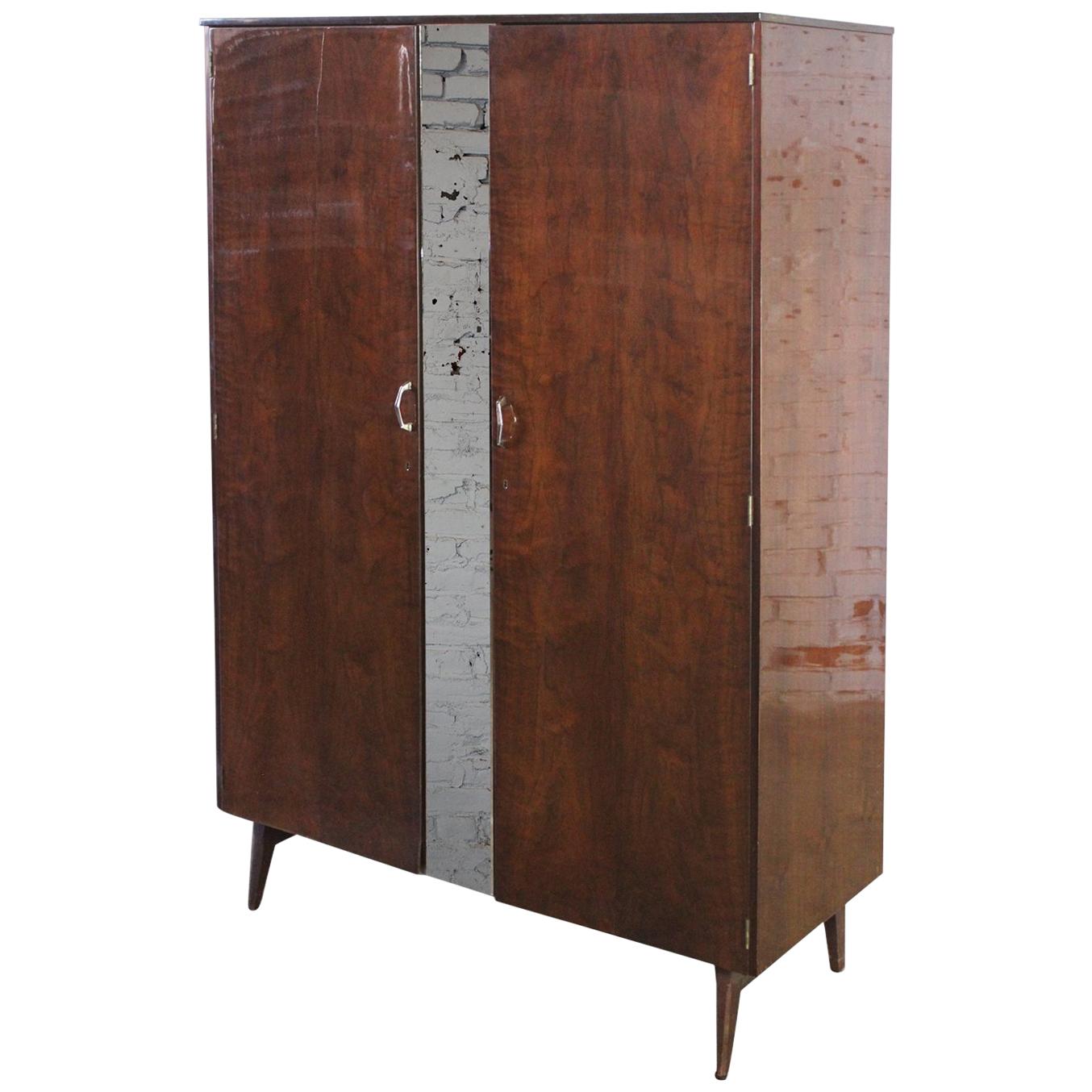 Mid-Century Modern Tola Wardrobe by Alphons Loebenstein for Meredew Design 1962