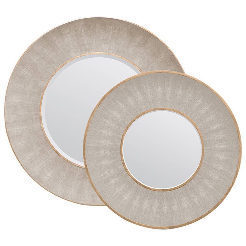 Faux Shagreen Mirrors For Sale