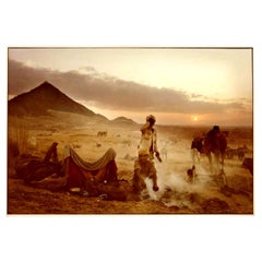 Mitch Epstein Signed Color Photograph Pushkar Camel Fair, Rajasthan India, 1978