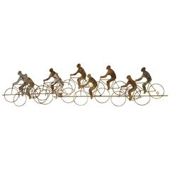 Mid-Century Bike Sculpture Wall Hanging