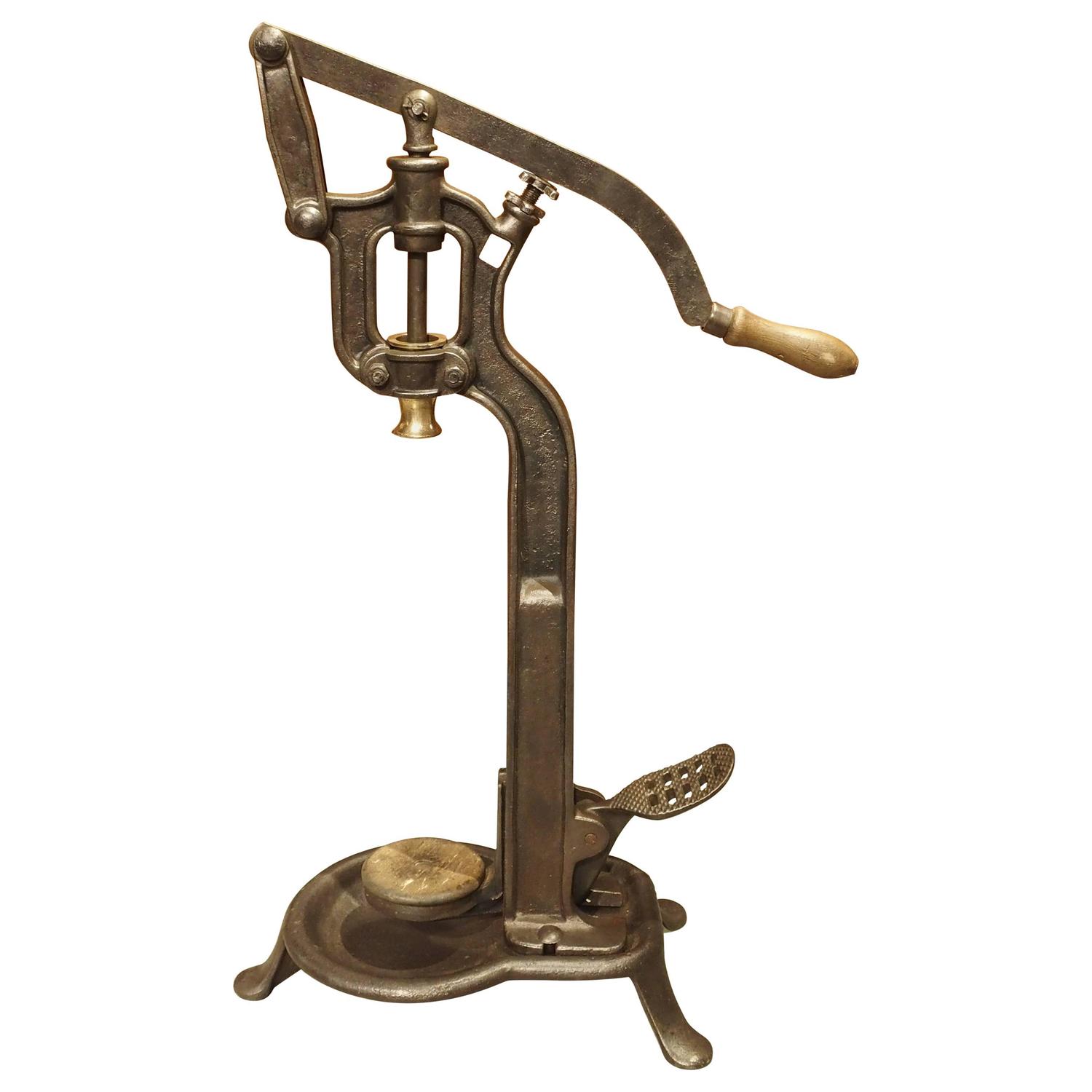 Antique Wine Corker from France, circa 1915 For Sale at 1stdibs