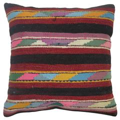 Vintage Colorful Kilim Pillow