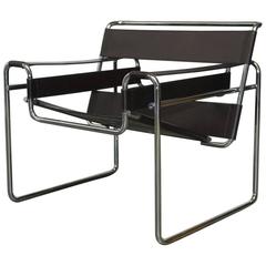 Mid-Century Wassily Chair by Marcel Breuer for Stendig