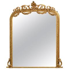 Impressive Victorian Giltwood Mirror