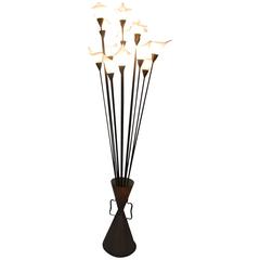 Calla Floor Lamp, the style of Angelo Lelli