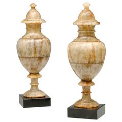 Fine and Large Pair of Derbyshire Fluorspar Vases 8