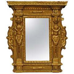 Italian Carved Giltwood Frame