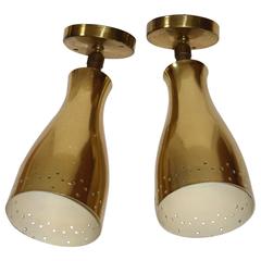 Nice Pair of Wall Sconces in the style of Arredoluce, Italy, 1950 6